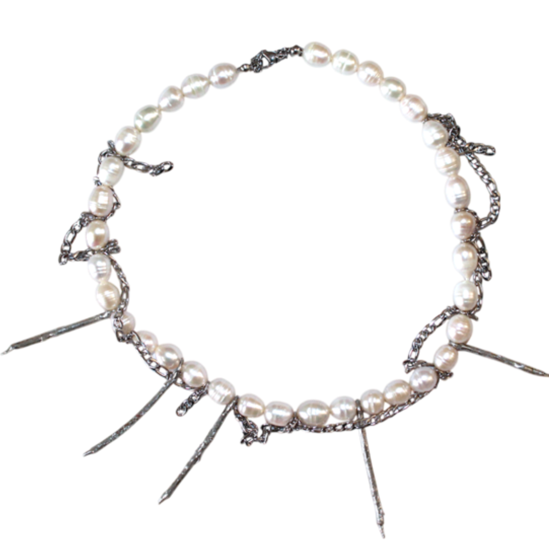 White Horn Necklace