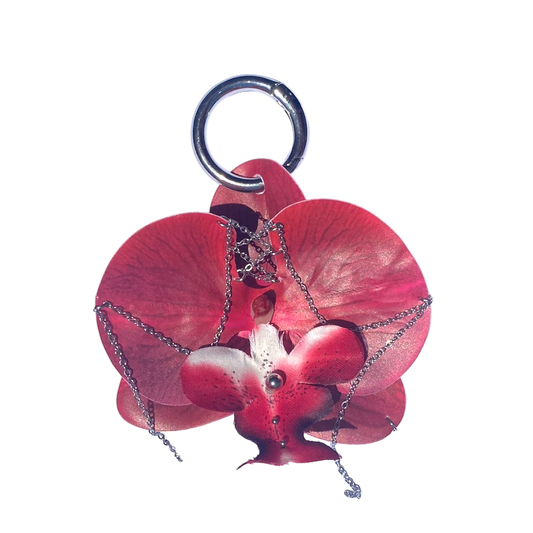 RED GRUNGY ORCHID